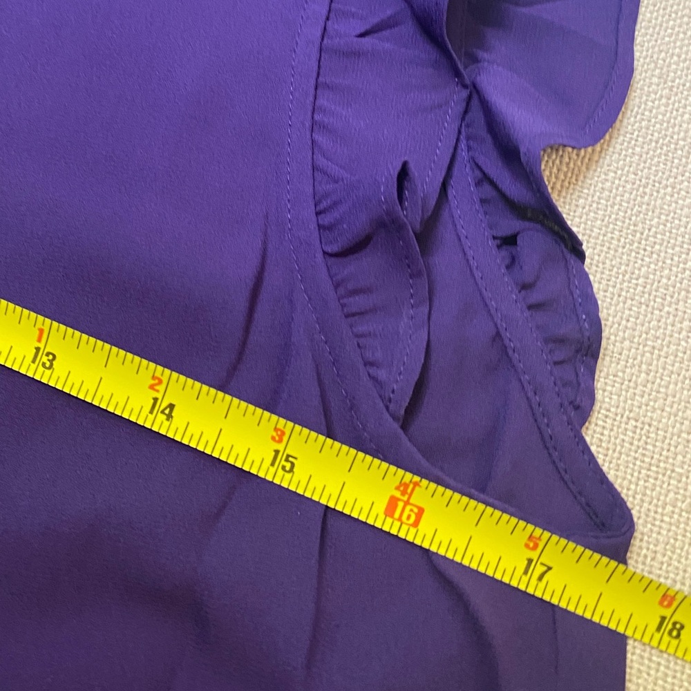 ๐ฅ๐โก๏ธNWT Purple Sleeveless Top by MK - Picture 7 of 13